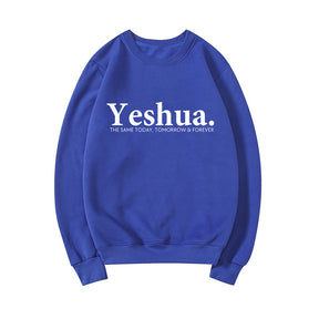 Vintage Yeshua Sweatshirt Christliche Mode für Frühling