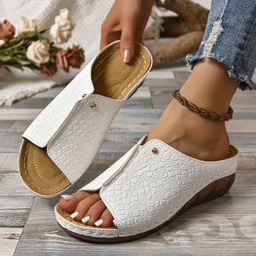 Frühling Peep Toe Slippers für Damen Alltag und Freizeit