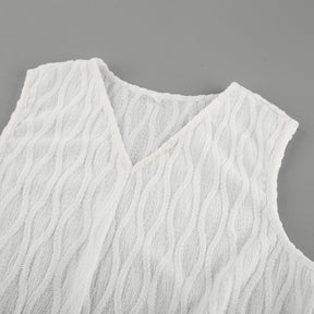 Stilvolle Jacquard-Weste für Alltag und Frühlingsmomente