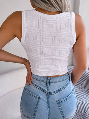 Leichtes Sommer-Top mit Cut-Out für stilvolle Anlässe