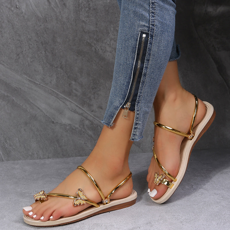 Schmetterling Sandalen Damen für Strand & Sommertrends