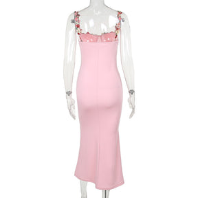 Blumiges Sommerkleid Romantisch für Besondere Anlässe