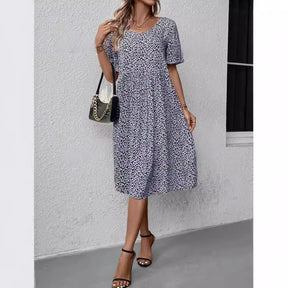Blumiges Sommerkleid im Casual Look für Alltag und Events