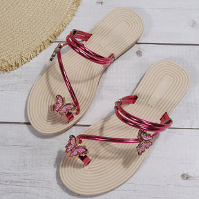 Schmetterling Sandalen Damen für Strand & Sommertrends