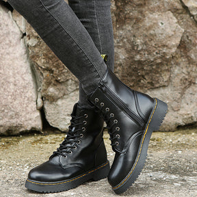 Elegante Schnürstiefel für Damen Herbst Winter Ideal