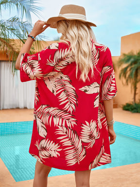 Sommerliches Blatt-Print Set für Freizeit & Urlaub
