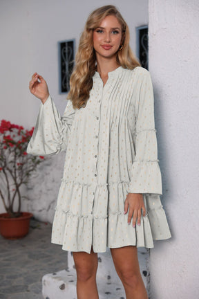 Elegantes Plissee-Sommerkleid für Alltag & Feste