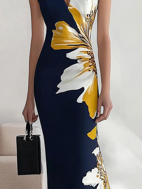 Elegantes Florales Maxi-Kleid Ideal für Besondere Anlässe