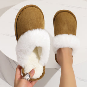 Kuschelige Winterpantoffeln rutschfest für Zuhause