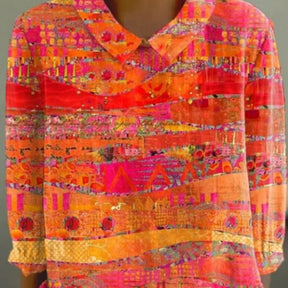 Frühlingshafter Print-Pullover für lässige Street-Styles