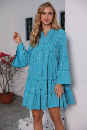 Elegantes Plissee-Sommerkleid für Alltag & Feste