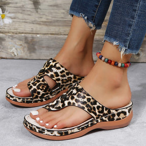 Frühlingshafte Zehensandalen Damen Perfekt für Strandtage