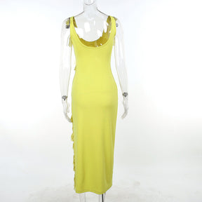 Elegantes V-Neck Frühlingskleid Perfekt für besondere Anlässe