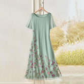 Bezauberndes Frühlings-Midi-Kleid für Alltag & Anlässe