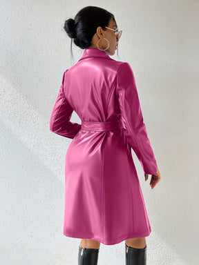 Eleganter Trenchcoat mit Revers für den Frühling