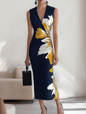 Elegantes Florales Maxi-Kleid Ideal für Besondere Anlässe